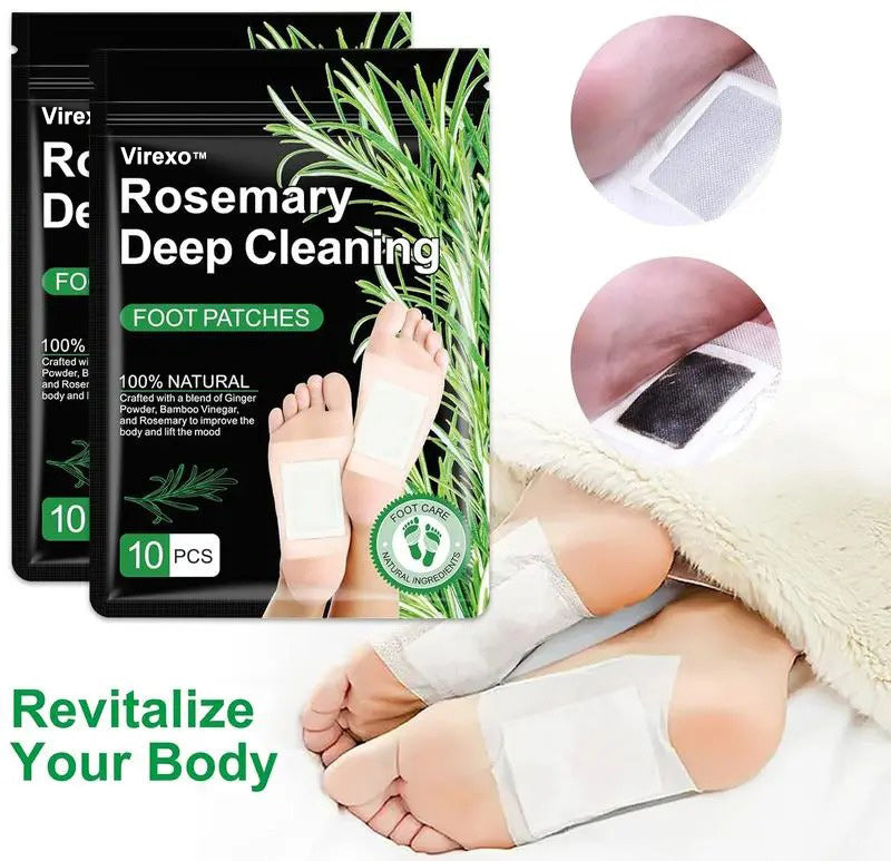 🏆New Year Picks⚡100K+ SOLD!💥🏆Virexo™ Natural Herbal Foot Detox Patches