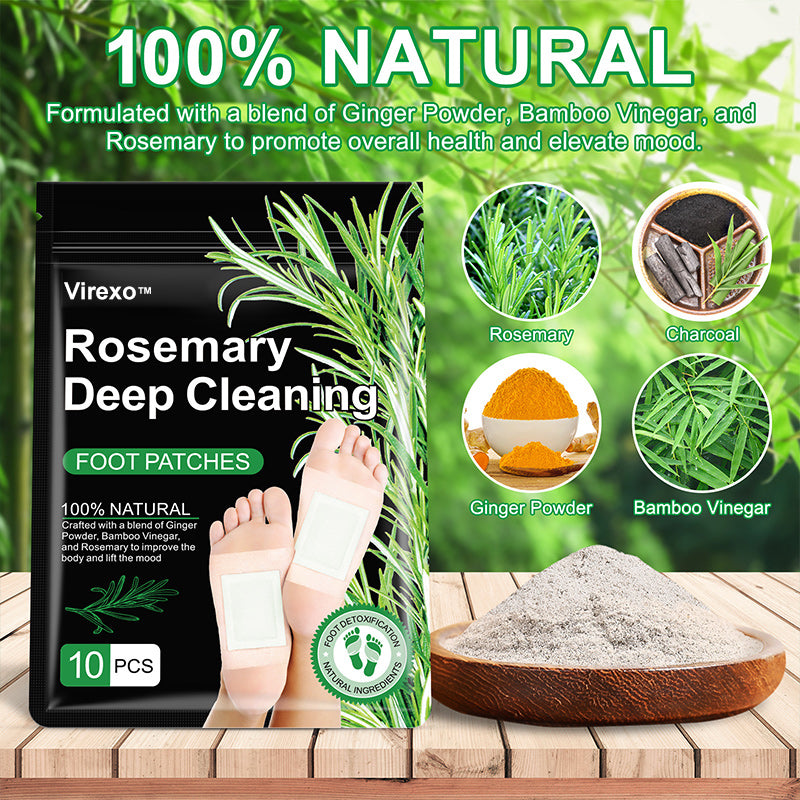 🏆New Year Picks⚡100K+ SOLD!💥🏆Virexo™ Natural Herbal Foot Detox Patches