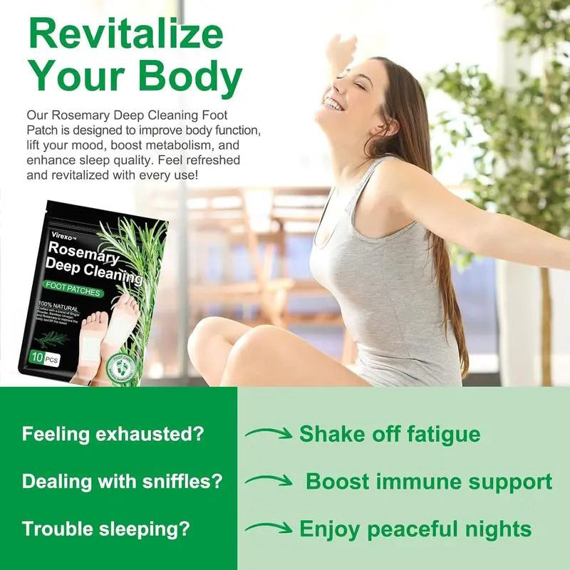 🏆New Year Picks⚡100K+ SOLD!💥🏆Virexo™ Natural Herbal Foot Detox Patches