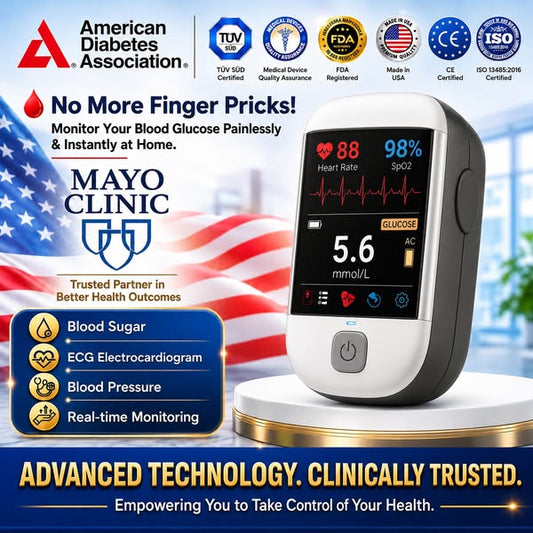 2026 Pryxo™ second generation 10-in-1 smart blood medical instrument / 10 health reports - No-Prick