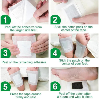 🏆New Year Picks⚡100K+ SOLD!💥🏆Virexo™ Natural Herbal Foot Detox Patches